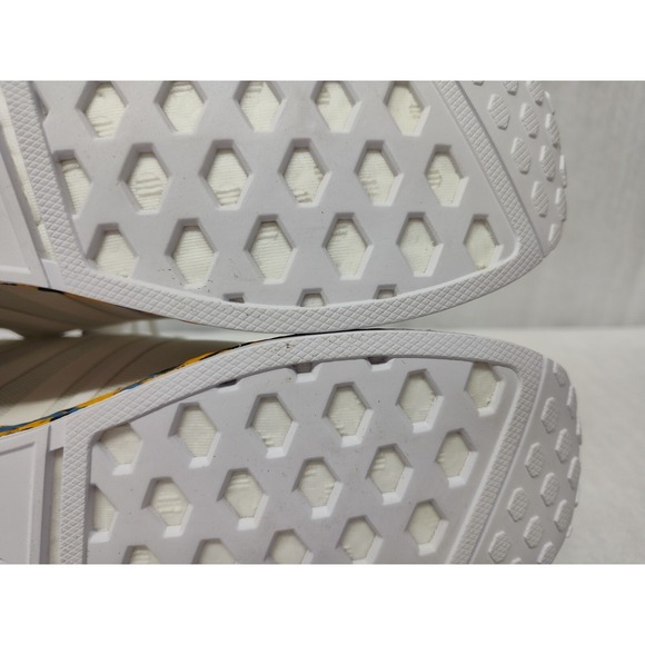Adidas Men's Originals NMD_R1 Sneakers GX4466‎ White Sz 13 - Picture 7 of 8